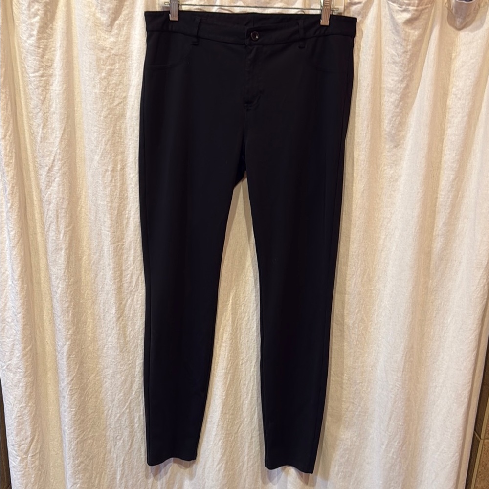⚜️ GARNET HILL black stretch pants sz 12